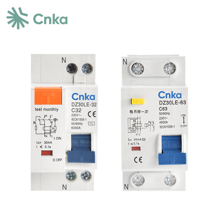 Rcd Rccb เบรกเกอร์ป้องกันกระแสตกค้าง